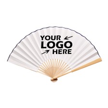 Rice Paper Folding Fan